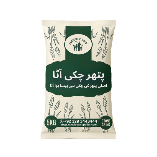 100% Organic Pathar Chakki Atta
